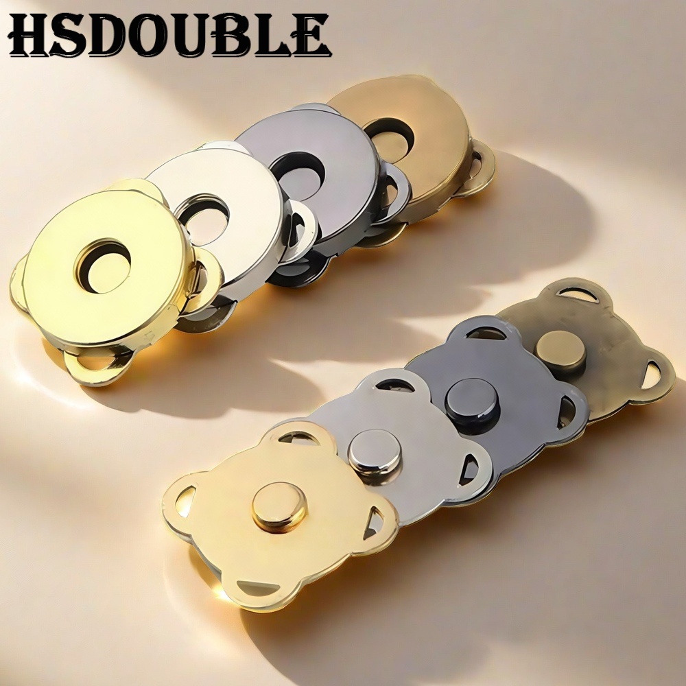 Snap Fastener Set - 10 세트 금속 자석 스냅 잠금