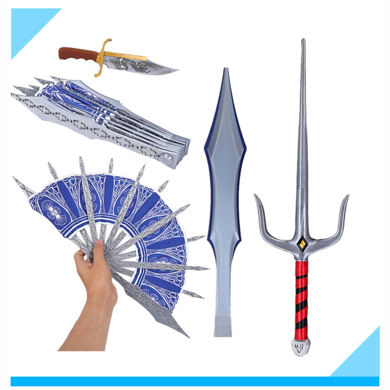 Cosplay Prop Dagger - Kitana 코스프레 팬 접는 팬 소품