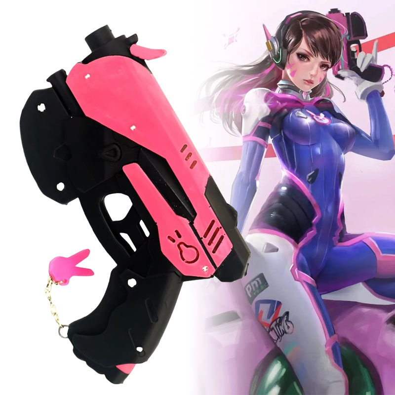 Dva Cosplay Prop - 실제 크기 D.Va 권총 무기, 하나