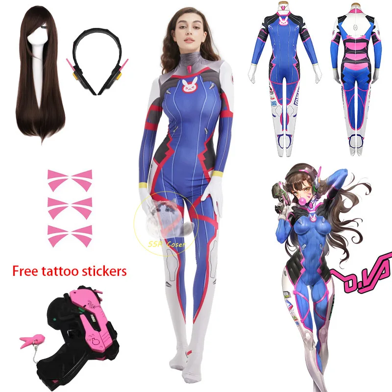 Dva Cosplay Prop - Dva 코스프레 의상 바디 슈트 Zenti