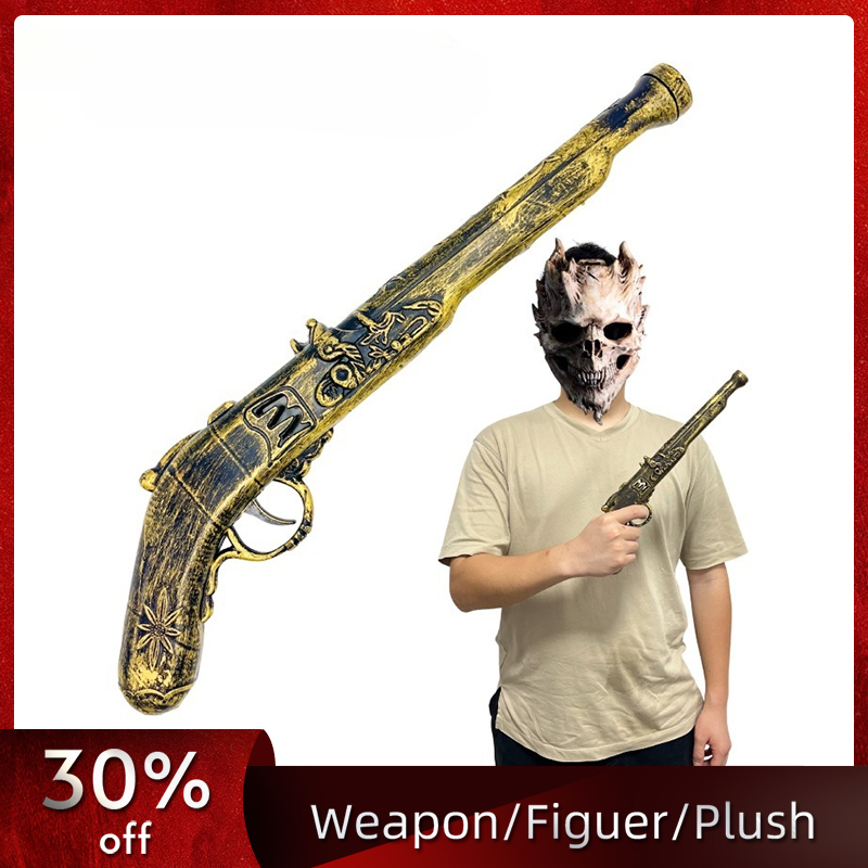 Cosplay Prop Pistol - 40cm/15.75in 해적 총 플라스틱 코스프레 무기