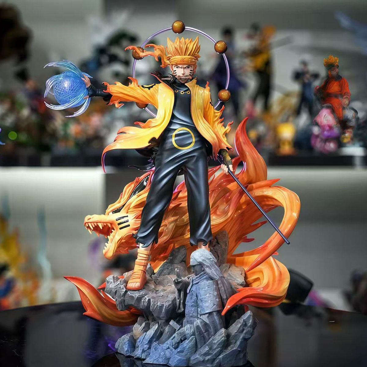 애니메이션 닌자 피규어 불꽃 효과 액션 스태츄 수집용  - Cosplay Flame Prop 리뷰 및 가격
