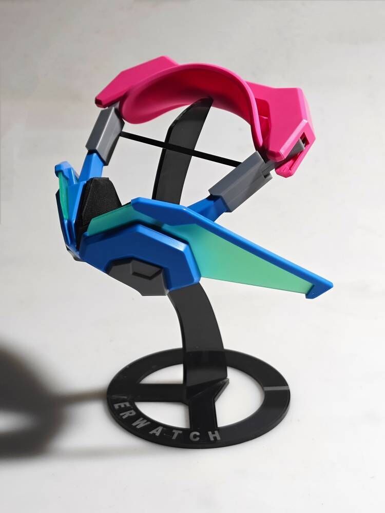MMGG 게임 Overwatches D.Va 음악 헤드 - Dva Cosplay Prop 리뷰 및 가격
