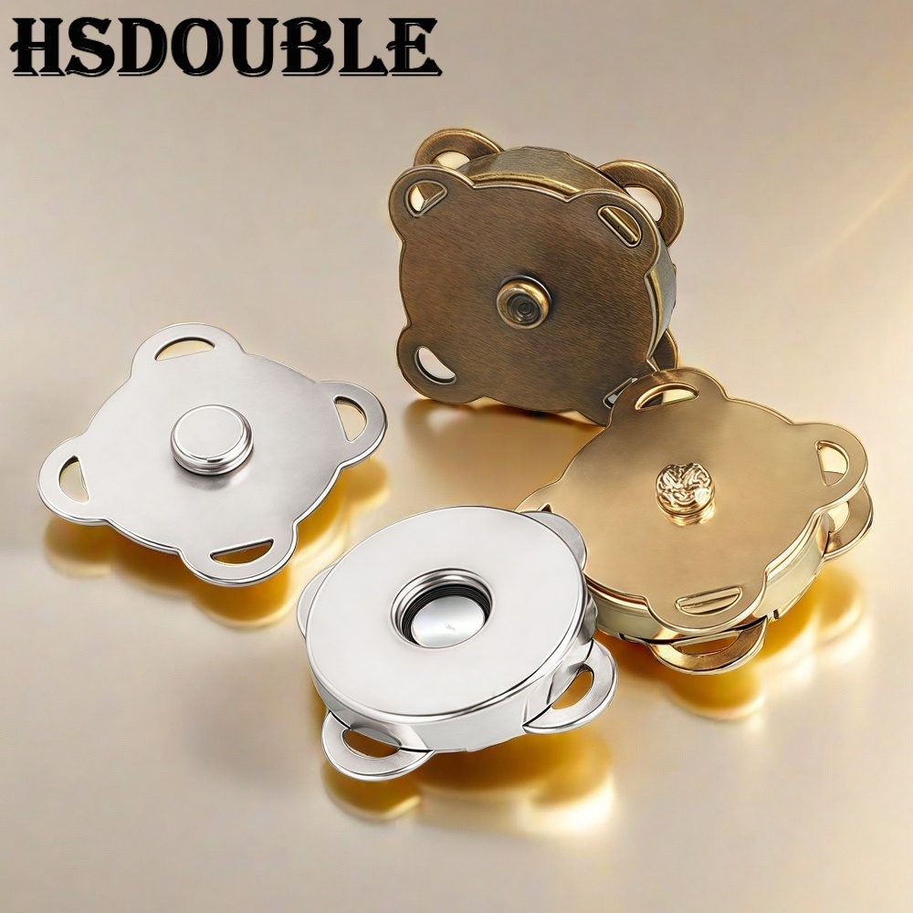 10 세트 금속 자석 스냅 잠금 버튼 핸드백 지갑 옷  - Snap Fastener Set 리뷰 및 가격