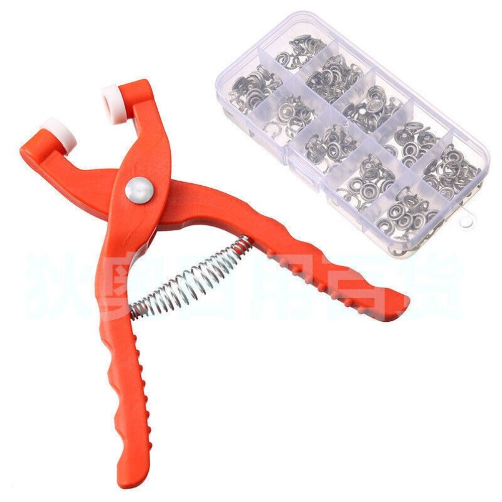 압착 펜치 눈 스내퍼 크로 셰 뜨개질 도구 설치 도구  - Snap Fastener Set 리뷰 및 가격