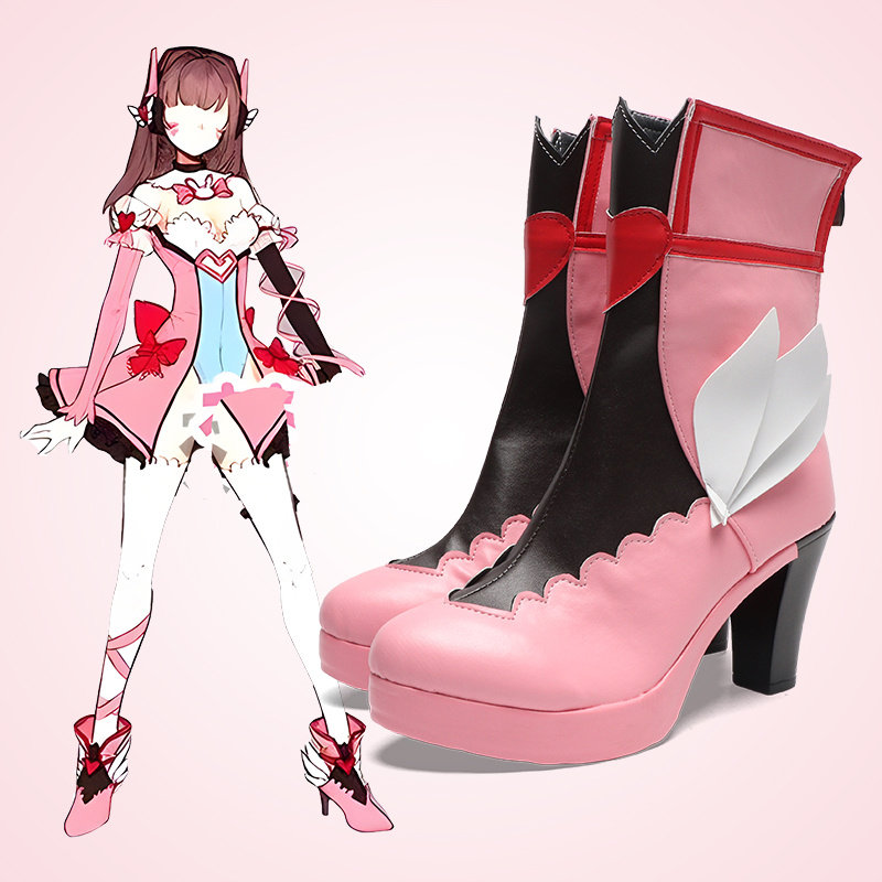 게임 DVA 맞춤 제작 코스프레 신발 부츠 할로윈 카니 - Dva Cosplay Prop 리뷰 및 가격