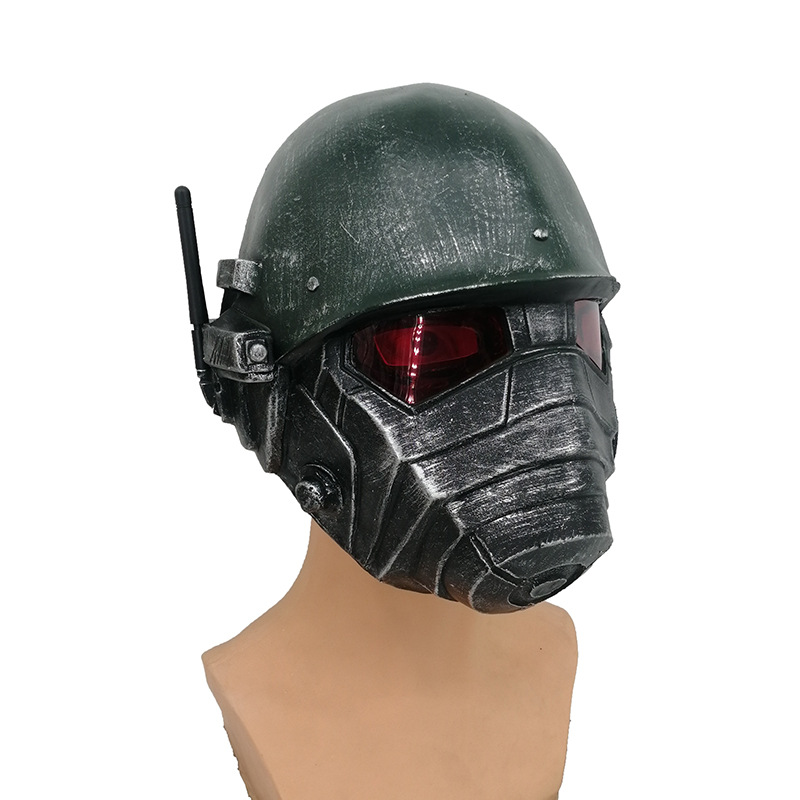 폴아웃 뉴 베가스 마스크 풀 헤드 헬멧 마스크 라텍스  - Fallout Cosplay Prop 리뷰 및 가격