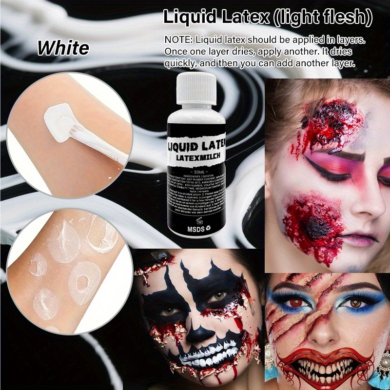 2개입 액체 라텍스 할로윈 특수효과 메이크업 키트, 사 - Body Paint Sfx 리뷰 및 가격