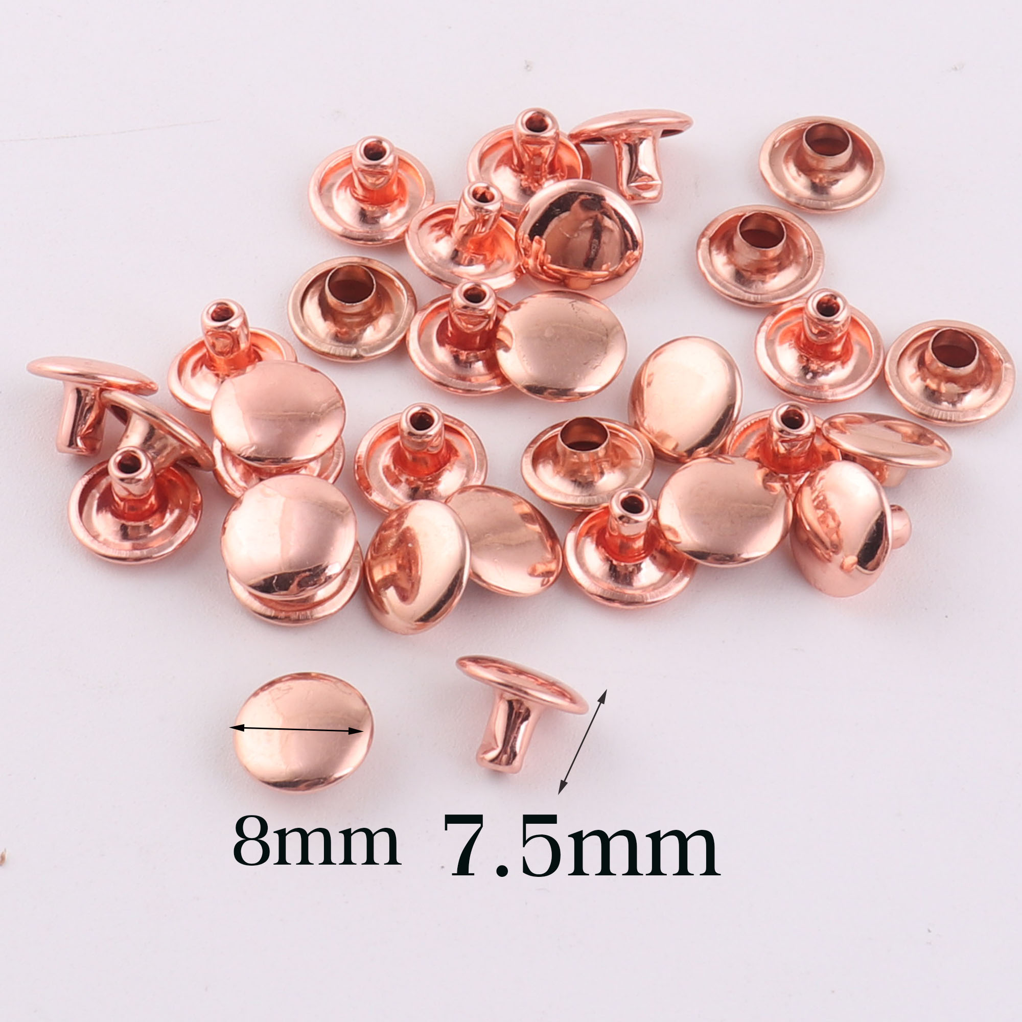10 개/몫 라운드 라운드 리벳 스터드 리벳 패스너 스 - Snap Fastener Set 리뷰 및 가격