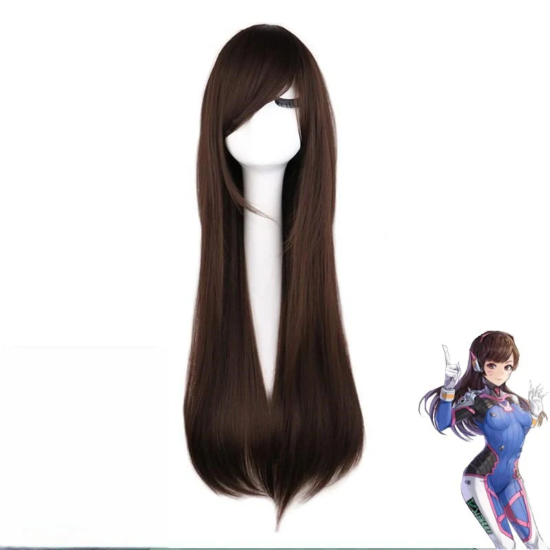 코스프레 가발 애니메이션 게임 오버워치 DVA 인모 브 - Dva Cosplay Prop 리뷰 및 가격