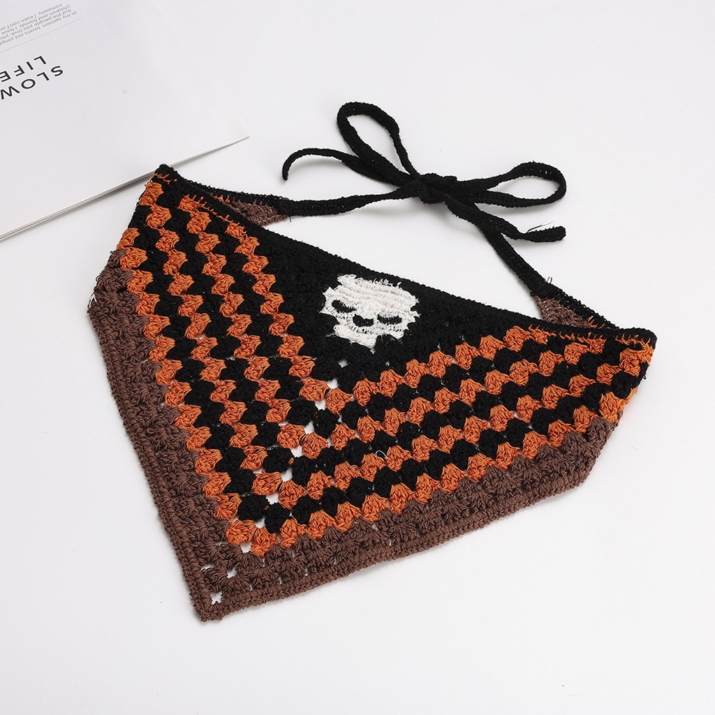 새로운 박쥐 할로윈 가방 머리 스카프 모자 니트 코튼  - Cosplay Bat Prop 리뷰 및 가격
