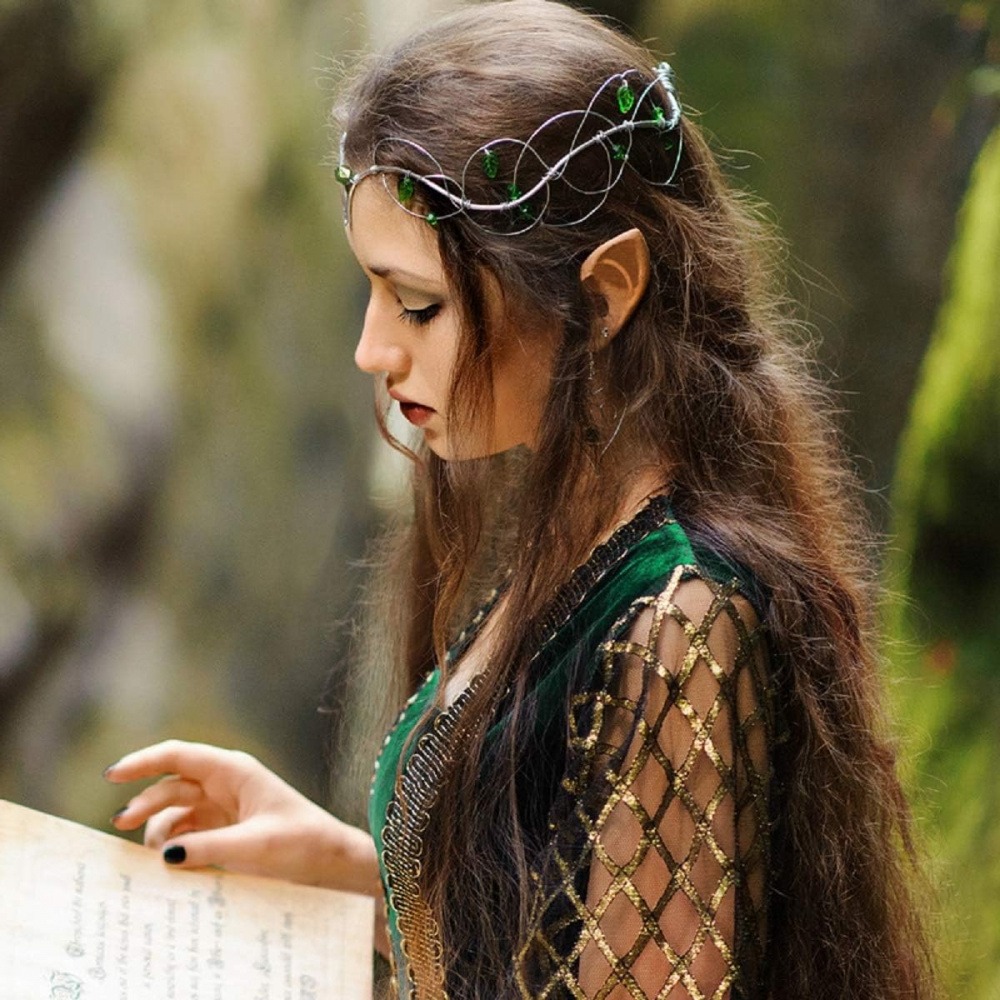 코스프레용 엘프 귀 한 쌍, 부드럽고 안전한 소재의 할 - Cosplay Material For Prop 리뷰 및 가격