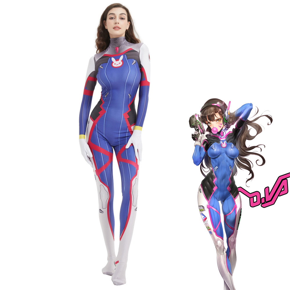 게임 D.VA Widowmaker 점프 슈트 Onesi - Dva Cosplay Prop 리뷰 및 가격