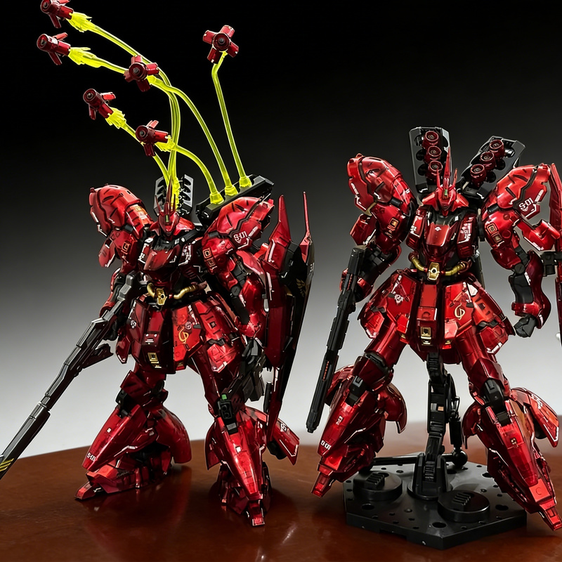 스타 RG 1/144 사자비 전기도금 투명 컬러 조립  - Bandai Gundam Rg 리뷰 및 가격