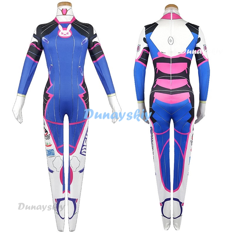 애니메이션 여성 점프수트 타이츠, Dva 코스프레 코스 - Dva Cosplay Prop 리뷰 및 가격