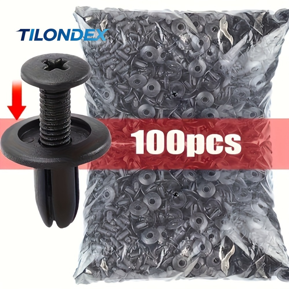 틸론덱스 100개 자동차 패스너 클립 세트 도어 펜더  - Snap Fastener Set 리뷰 및 가격