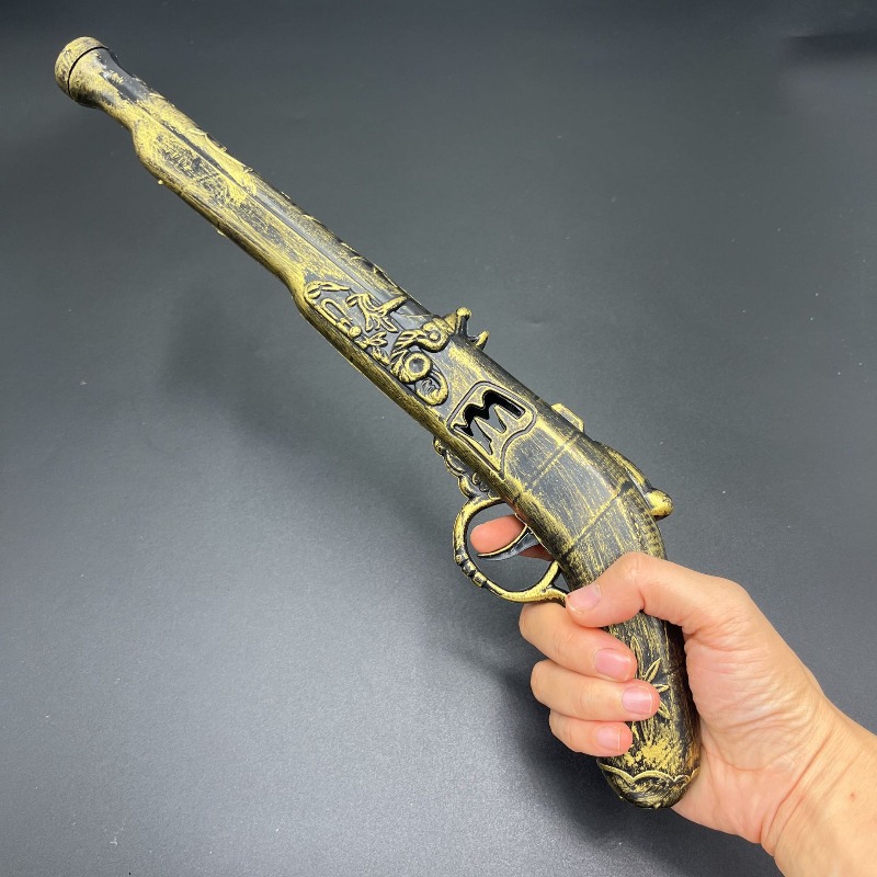 40cm/15.75in 해적 총 플라스틱 코스프레 무기 - Cosplay Prop Pistol 리뷰 및 가격